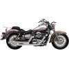 Sistem de evacuare DRAGSTER 2 INTO 2 STRAIGHT-CUT CHROME COBRA 4619T