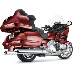 Tobe clasice slip on cu capete cromate HONDA COBRA 1213 Tobe clasice slip on cu capete cromate HONDA COBRA 1213