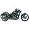 Capete de evacuare SCALLOPED SLIP ON negre YAMAHA COBRA 2270B de 4