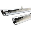 Tobe lungi slip on cu capete teșite cromate HONDA COBRA 1216 thumb