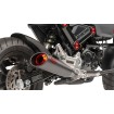 Tobă SLIP-ON (BLK) cu capăt roșu GROM 22-23 COBRA 1137BR thumb