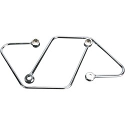 Suporturi cromate pentru cutii HONDA COBRA 02-6118 Suporturi cromate pentru cutii HONDA COBRA 02-6118