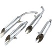 Capete slash cut slip ons cromate COBRA 1164SC Capete slash cut slip ons cromate COBRA 1164SC thumb