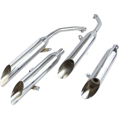 Capete slash cut slip ons cromate COBRA 1164SC