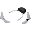 Mini spătar pătrat sissy cu pernă chrome COBRA 02-4616