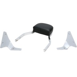 Spătar sissy pătrat mini cu pernă chrome COBRA 02-4650 Spătar sissy pătrat mini cu pernă chrome COBRA 02-4650