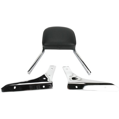 Mini spătar pătrat sissy bar cu pernă chrome KAWASAKI COBRA 02-4962 Mini spătar pătrat sissy bar cu pernă chrome KAWASAKI COBRA 02-4962