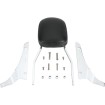 Spătar înalt pătrat cu șa chrome COBRA 02-5160 Spătar înalt pătrat cu șa chrome COBRA 02-5160 thumb