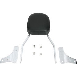 Spătar înalt pătrat cu șa chrome COBRA 02-5440