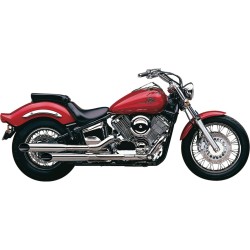 Sistem de evacuare classic deluxe slash cut chrome COBRA 2567SC Sistem de evacuare classic deluxe slash cut chrome COBRA 2567SC
