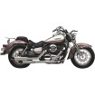 Sistemă 2 în 2 classic deluxe staggered dual slash cut crom COBRA 4569SC thumb