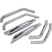 Sistemă 2 în 2 classic deluxe staggered dual slash cut crom COBRA 4569SC thumb
