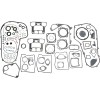 Set garnituri EST STD.BORE EVO-BIG TWIN 5-SPEED COMETIC C9750F