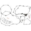 Set garnituri pentru partea inferioară COMETIC C3419