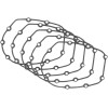 Garnitură capac ax cu came 5PK COMETIC C10173