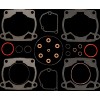 Set garnituri partea superioară KTM/HUSQ COMETIC C3811