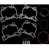 Set garnituri T/E KTM 105 SUPERMINI COMETIC C3818