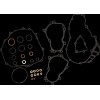 Set garnituri B/E TALON,PIONEER COMETIC C3112BE