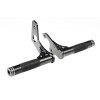 Bară de protecție CLUBSTYLE X1 spate negru SOFTAIL M8 CULT-WERK HD-BRO151