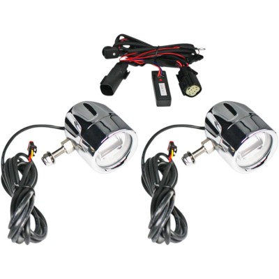 Lumină de ceață BCM crom CUSTOM DYNAMICS PB-FOG-BCM-C