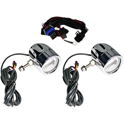 Lumină de ceață IND crom CUSTOM DYNAMICS PB-FOG-IND-C
