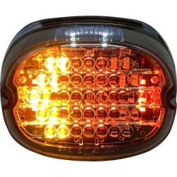 Lumină spate cu semnalizatoare TW SMLLN CUSTOM DYNAMICS CD-INT-TL-W-S
