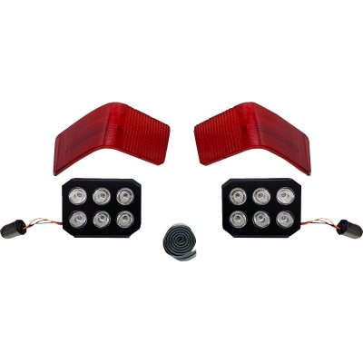 Lumini LED TPAK lentilă roșie CUSTOM DYNAMICS CD-TP-13-R Lumini LED TPAK lentilă roșie CUSTOM DYNAMICS CD-TP-13-R