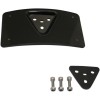 Suport pentru număr de înmatriculare radius horizontal laydown negru CUSTOM DYNAMICS CD-PFM-B