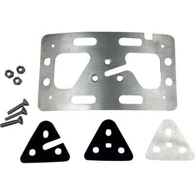 Suport pentru număr de înmatriculare TULTRA -LITE low profile CUSTOM DYNAMICS CD-LWPM-KIT