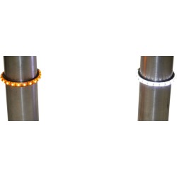 Inele pentru furcă LED TRUWRAPZ lumini/semnalizatoare chihlimbar/alb 41MM CUSTOM DYNAMICS TW41AWS Inele pentru furcă LED TRUWRAPZ lumini/semnalizatoare chihlimbar/alb 41MM CUSTOM DYNAMICS TW41AWS
