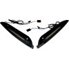 Bandă decorativă pentru parbriz FLTR SEQ negru CUSTOM DYNAMICS CD-RG-SWT-AW2-B
