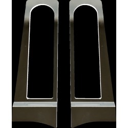 Capace pentru șuruburi aripă Fillerz® chrome CUSTOM DYNAMICS CD-FILL-COV-C