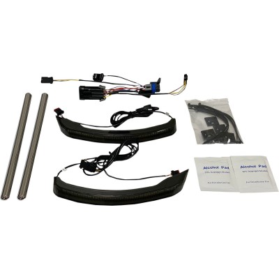 Geantă de bagaje profil redus smoked INDIAN CUSTOM DYNAMICS CD-IND-SPR-V2-S