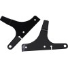 Plăci laterale pentru sissy bar cu acoperire neagră DRUGI CV-8075B