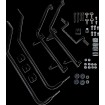 Coada bagger 08-17FLST BLK ALTE CV-7201 Coada bagger 08-17FLST BLK ALTE CV-7201 thumb