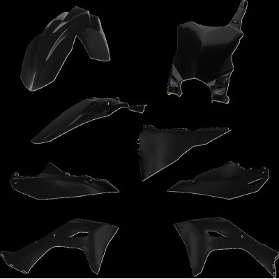 Set replică caroserie din 5 piese negru KAWASAKI CYCRA 1CYC-9436-12 Set replică caroserie din 5 piese negru KAWASAKI CYCRA 1CYC-9436-12