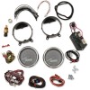 Set de instrumente MVX-8K SERIES crom negru gri DAKOTA DIGITAL MVX-8200-KG-C