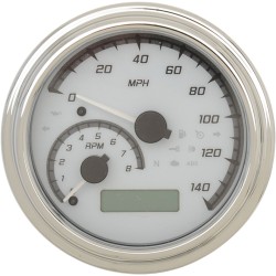 Indicator serie MVX crom alb DAKOTA DIGITAL MVX-2011-WG-C Indicator serie MVX crom alb DAKOTA DIGITAL MVX-2011-WG-C