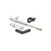 Amortizor pentru ghidon argintiu FXLRST DAYTONA 81242 thumb