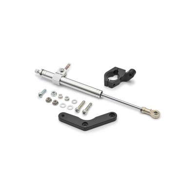 Amortizor pentru ghidon argintiu FXLRST DAYTONA 81242