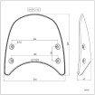 Parasolar pentru instrument și set clemă YMH DAYTONA 81722 Parasolar pentru instrument și set clemă YMH DAYTONA 81722 thumb