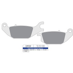 Plăcuță de frână standard sinterizată DP BRAKES DP129 Plăcuță de frână standard sinterizată DP BRAKES DP129
