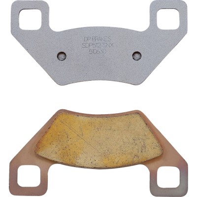 Plăcuță de frână SDP PRO-SNX sinterizată pentru snowmobile DP BRAKES SDP512SNX Plăcuță de frână SDP PRO-SNX sinterizată pentru snowmobile DP BRAKES SDP512SNX