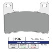 Plăcuță de frână DP sinterizată pentru înlocuire stradală, touring, off-road/ATV DP BRAKES DP947 Plăcuță de frână DP sinterizată pentru înlocuire stradală, touring, off-road/ATV DP BRAKES DP947 thumb