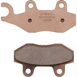 Plăcuță de frână sintrată RDP412 DP BRAKES RDP412 Plăcuță de frână sintrată RDP412 DP BRAKES RDP412