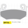 Plăcuță de frână standard sinter DP BRAKES DP731