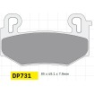 Plăcuță de frână standard sinter DP BRAKES DP731 Plăcuță de frână standard sinter DP BRAKES DP731 thumb