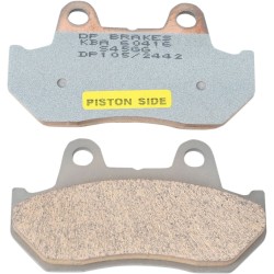 Plăcuță de frână DP sinterizată pentru înlocuire stradală, touring, off-road/ATV DP BRAKES DP105 Plăcuță de frână DP sinterizată pentru înlocuire stradală, touring, off-road/ATV DP BRAKES DP105