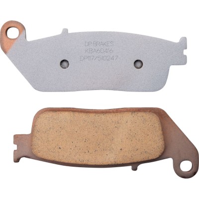 Plăcuță de frână DP sinterizată pentru înlocuire stradală, touring, off-road/ATV DP BRAKES DP117 Plăcuță de frână DP sinterizată pentru înlocuire stradală, touring, off-road/ATV DP BRAKES DP117