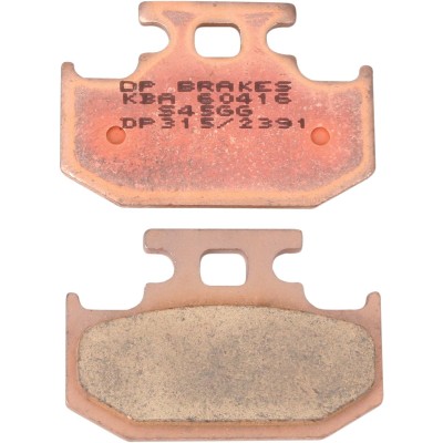 Plăcuță de frână DP sinterizată pentru înlocuire stradală, turism off-road/ATV DP BRAKES DP315 Plăcuță de frână DP sinterizată pentru înlocuire stradală, turism off-road/ATV DP BRAKES DP315